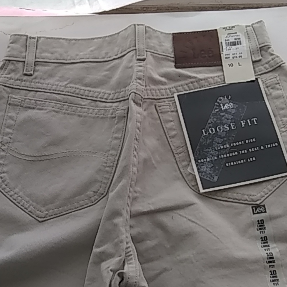 Lee Riveted Jeans New Sz 10 L